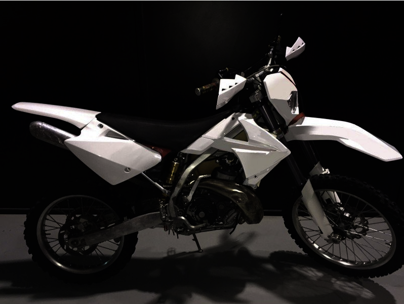 PLASTICOS : FARO COMPLETO GAS GAS ORIGINAL (Blanco)