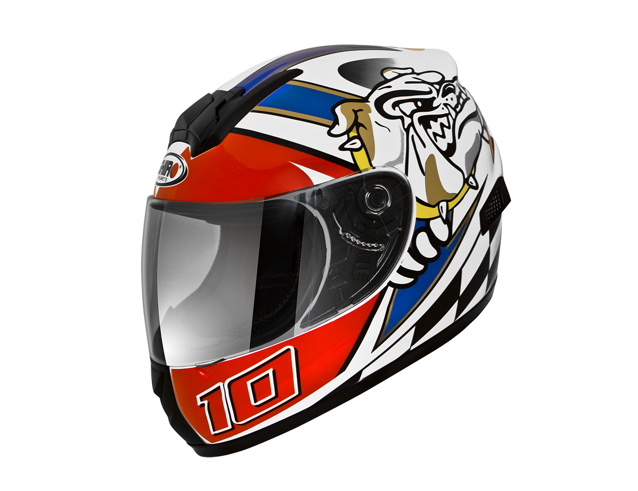 CASCO INFANTIL DE MOTO DE CARRETERA SHIRO SH-829 KID LUCA