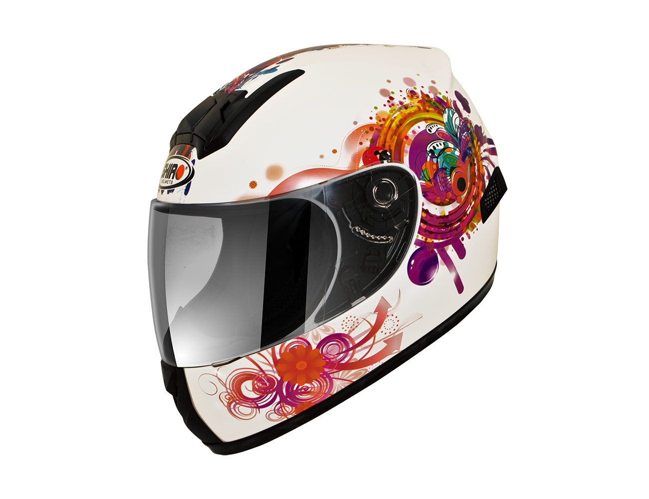 CASCO INFANTIL DE MOTO DE CARRETERA SHIRO SH-829 PRINCESS